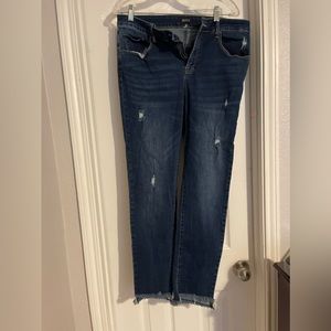 Women’s Ankle Distressed Skinny Jeans